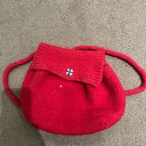 NWT Felted wool backpack handmade